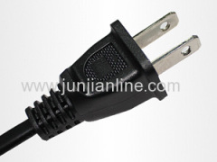 Factory price Taiwan BSMI 2pin power cord