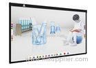 Aluminum Alloy Optical Interactive Wall Mounted Whiteboard Multi Language