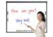 CE Finger Touch Optical Sensor Interactive Whiteboards for Business / School