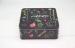 Middle Black Gift Square Tin Cans Packaging For Children FDA ROHS