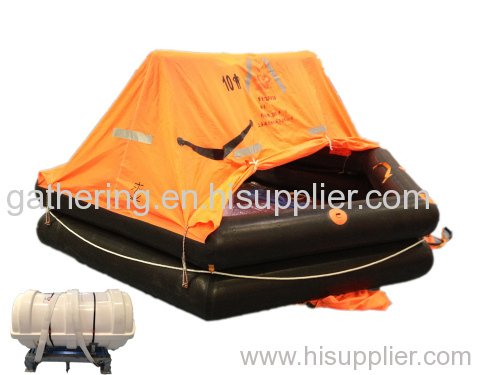 4-12 Persons ISO 9650-1:2005 Standard Inflatable Small Craft life raft for Yacht