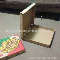 Various size flexo printing pizza box customized packaging pizza box