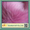 Pink Toys 800g / m Faux Fox Fur Fabric For Garment And Funiture