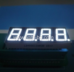 Super bright orange 4 digit 7 segment led display 0.56