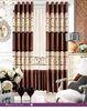 Modern Luxury Home Textile Products Fringe Jacquard Fabric Window Curtains