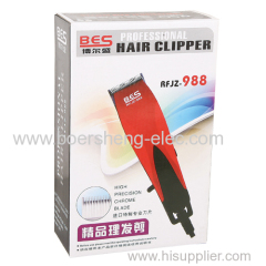 Electric Hair Clipper with Stainless Steel Cutter Head Cord Clipper