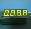 Super green common anode 0.56&quot; 4 digit 7 segment led display for digital indicator