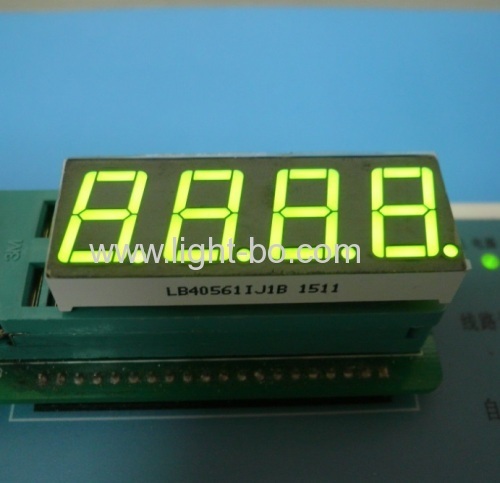 LED Display,4-Digit 0.56 Common Anode Ultra Red 7 Segment for instrument panel.