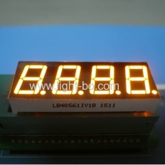 4-digit 0.56" amber 7 segment LED Display;amber 7 segment