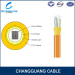 Indoor ribbon fiber optic cable