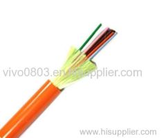 Indoor multi purpose distribution fiber optic cable