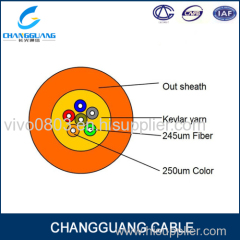 Indoor multi purpose distribution fiber optic cable