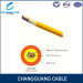 Indoor multi purpose distribution fiber optic cable