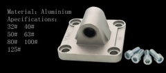 Aluminum accessories CA Single earring use for SI ISO 15552 standard pneumatic cylinder bracket