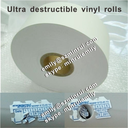 Custom Ultra Destructive Vinyl Materials Rolls