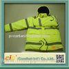 Waterproof Warmly Reflective Safety Vests with Pockets S - 3XL for Traffic Workers