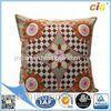 Polyester Cotton sofa / couch Home Textile Products With Embroidery