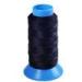 Black / Golden Polyester Embroidery Thread Garments Accessories Sewing Thread