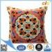 Washable Home Textile Products Pillow Covers Dark Brown / Buff / Gray