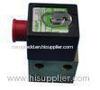 3 Way 2 Ports Coil Flow Control Air Compressor Solenoid Valve with 12mm / 25mm Orifice 24VDC