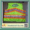 Red / Green Road Security Reflective Safety Jacket warning vest Road Maintenance Worker