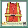 Orange Red Green Pink Traffic Reflective Safety Vests Clohting of 100% Polyester