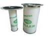 0.1um Filter Fineness Sullair Air Compressor Oil Separators with 3500 - 5200h Service Life