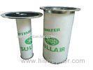 0.1um Filter Fineness Sullair Air Compressor Oil Separators with 3500 - 5200h Service Life