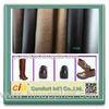 Environmentally Friendly Leather Cloth PU Synthetic Leather For Shoes / Auto Upholstery