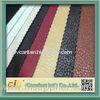 Eco Friendly Colorful Synthetic Sofa Leather Fabric for Glove / Garment