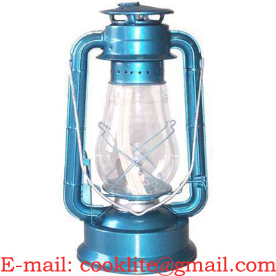 Lampe Lanterne Tempête à Pétrole – Rouge – Incandescent – Sans Marque