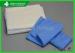 Comfortable PP Flat Corners Disposable Medical Sheets White / Blue