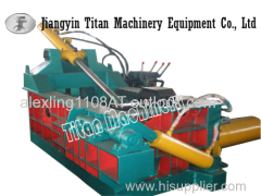 aluminum scrap baler baling press baler machine