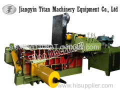 aluminum scrap baler baling press baler machine