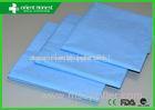 PP Flat Drap Sheets / Disposable Stretcher Sterile Sheets 40''x48'' Blue