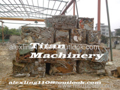 hydraulic scrap copper compactor