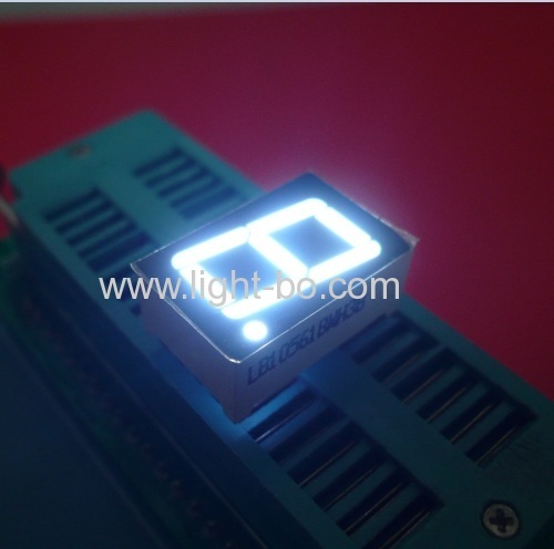 Single digit 0.56 inch common anode ultra white 7 segment led display for home appliances