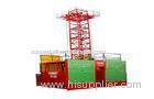 Single And Double Cage Construction Material Hoist SS100 With Lifting Speed 23.5 m / min