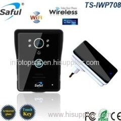 Saful TS-IWP708 wifi video door phone + wireless indoor dingdong doorbell