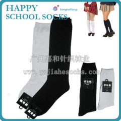 knee high school student socks