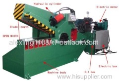 hydraulic cutter for scrap metal scrap steel pipe