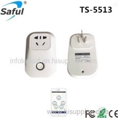 Saful TS-5513 Wireless Socket Plug controlled by app