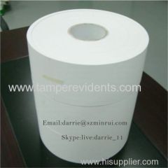 China top manufacturer direct supply Shenzhen Minrui Products customized self adhesive vinyl sticker plain paper