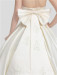 ALBIZIA New Beaded Ivory Satin Strapless Floor Length Appliques Ball Gown Wedding Dresses