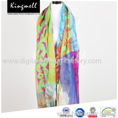 2015 new design head scarves wholesale 100% pure silk scarves