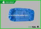 Dust Free Blue Sms Disposable Bed Pads Sheets With Elastic On Two Ends