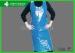 PVC Butcher Plastic Disposable Aprons / Light Weight Poly Aprons