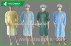 PP Nonwoven Material Disposable Isolation Gowns With Different Colors