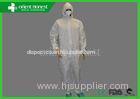 Sms Safety Disposable Protective Coverall With Attached Hood For Hospital