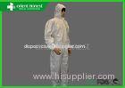 Safety Protective Disposable Coveralls With Hood And Boots Style